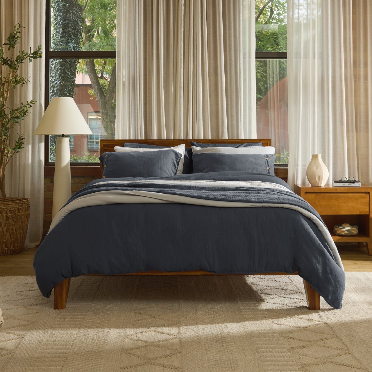 Cocoon™ Couvertures et linge de lit en mousseline