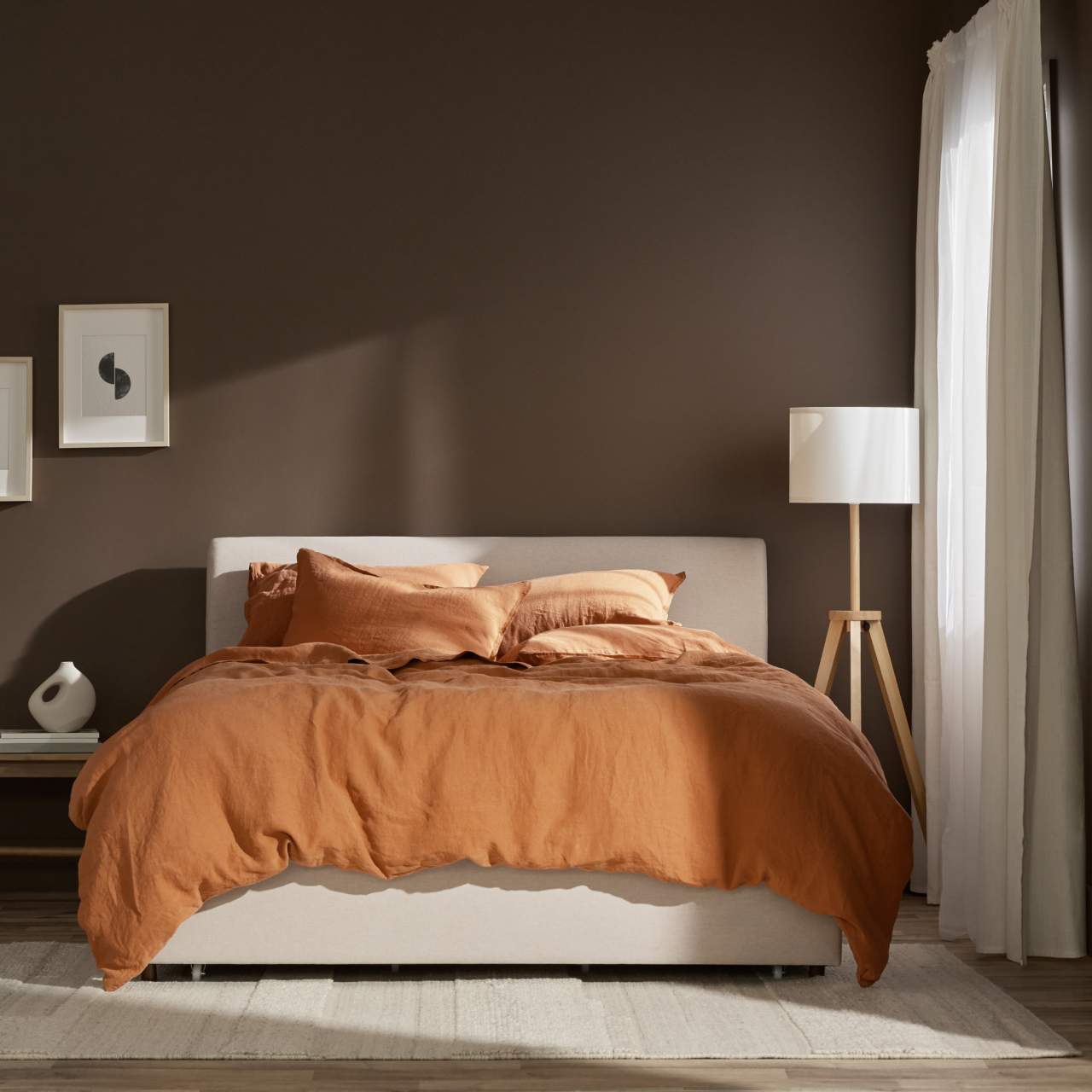 Cocoon™ Drap housse en lin Européen