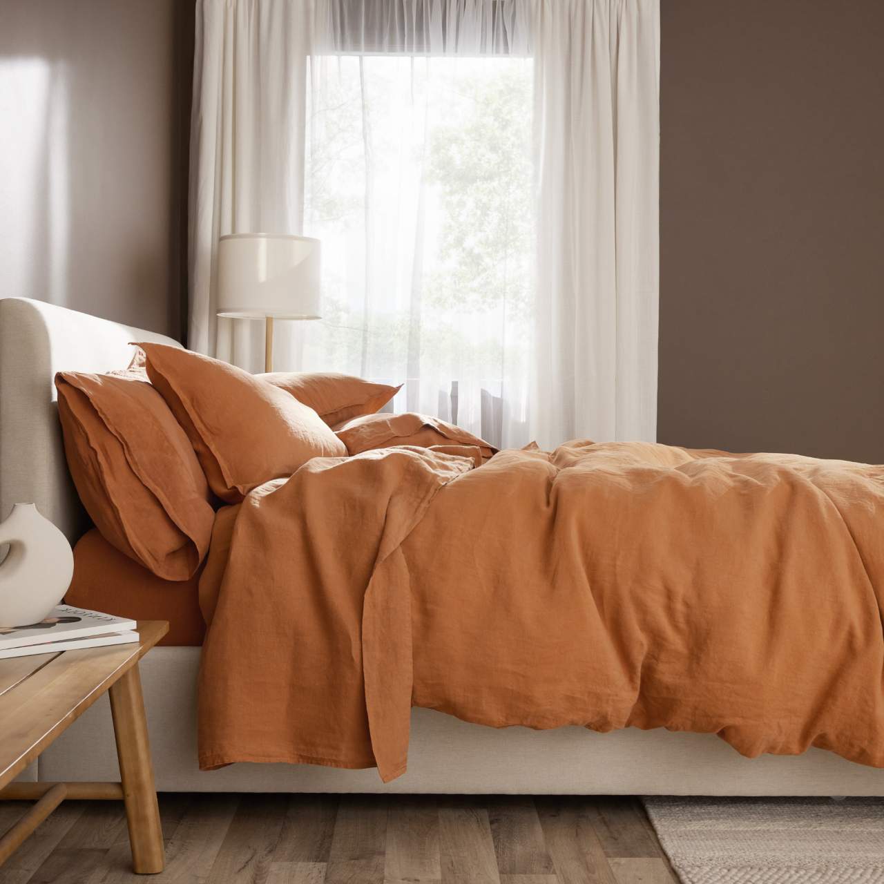 Cocoon™ Drap housse en lin Européen