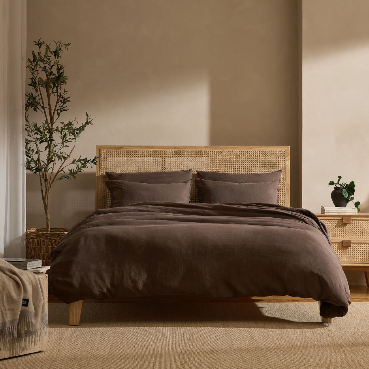 Cocoon™ Drap housse en lin Européen