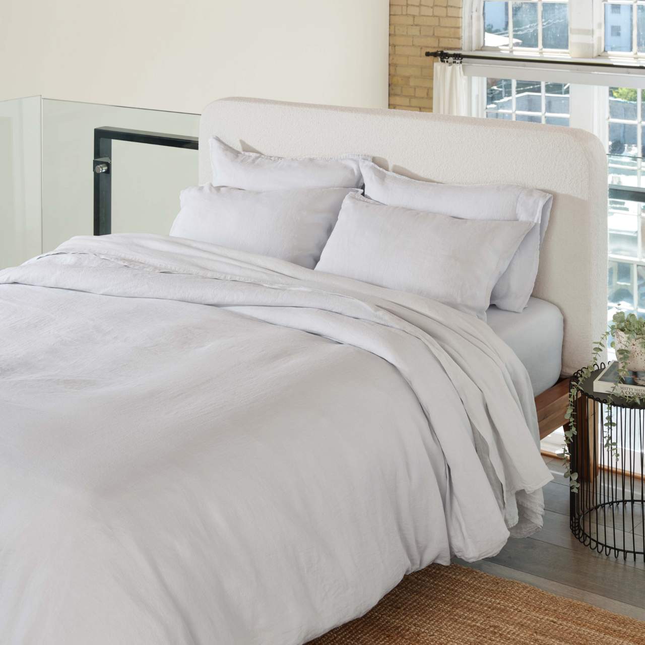 Cocoon™ Drap plat en lin Européen