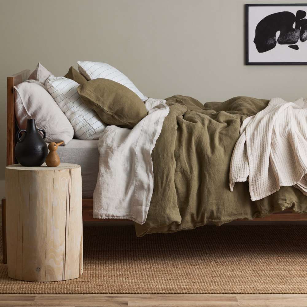 Cocoon™ Drap plat en lin Européen