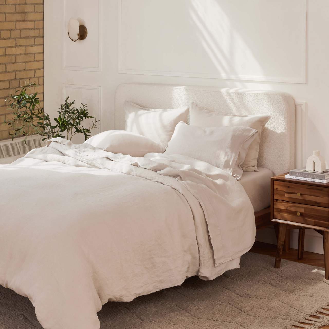 Cocoon™ Drap housse en lin Européen