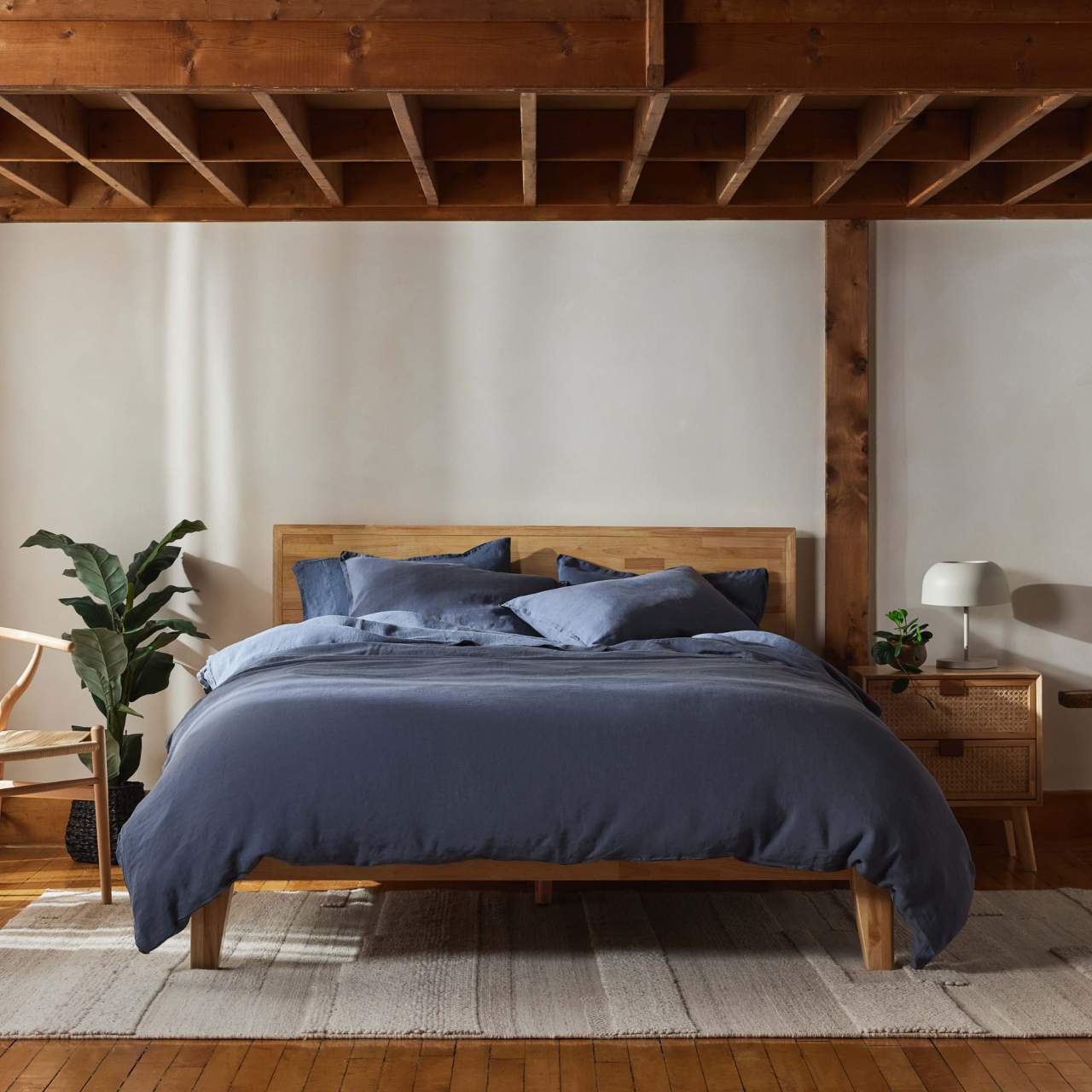 Cocoon™ Drap plat en lin Européen