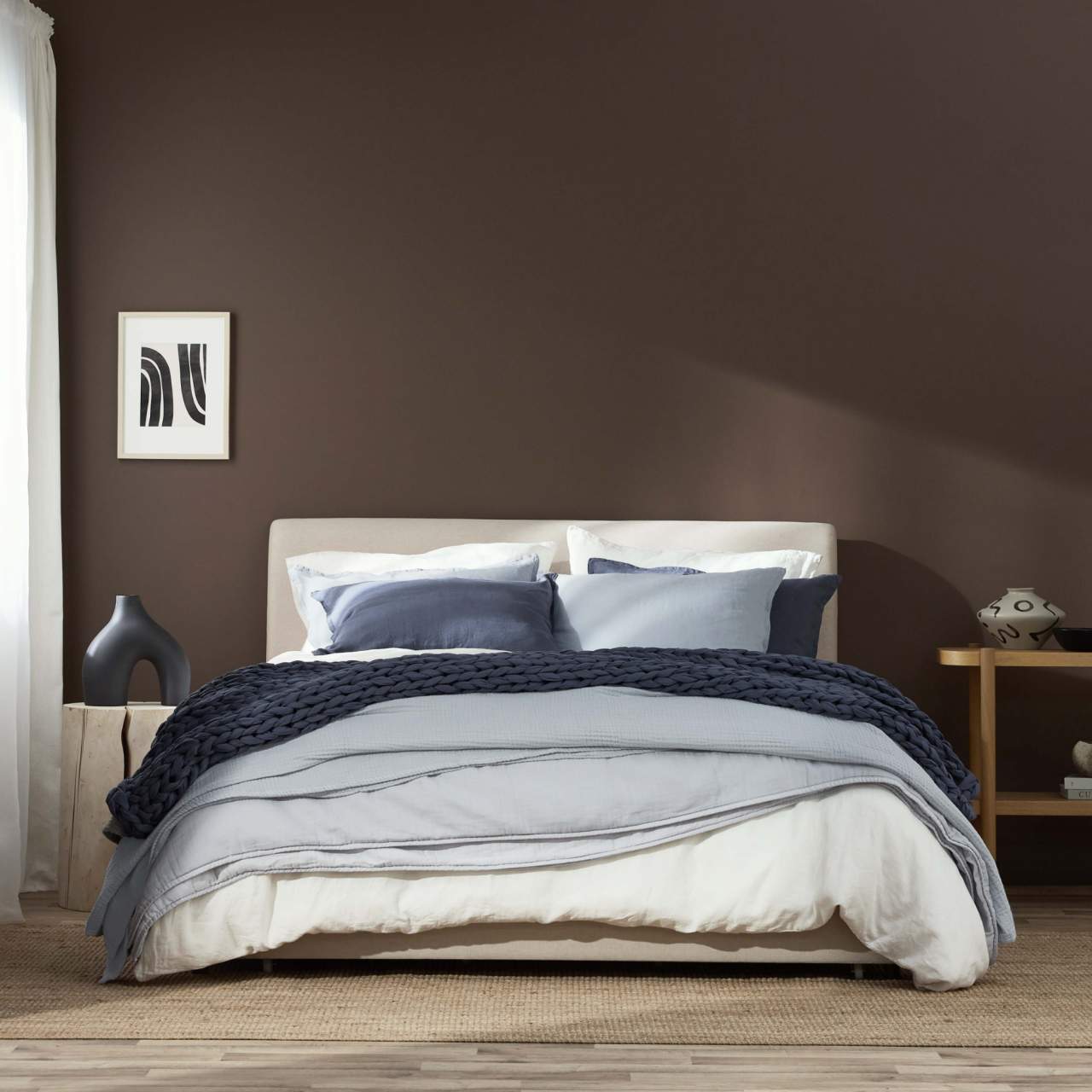 Cocoon™ Drap plat en lin Européen